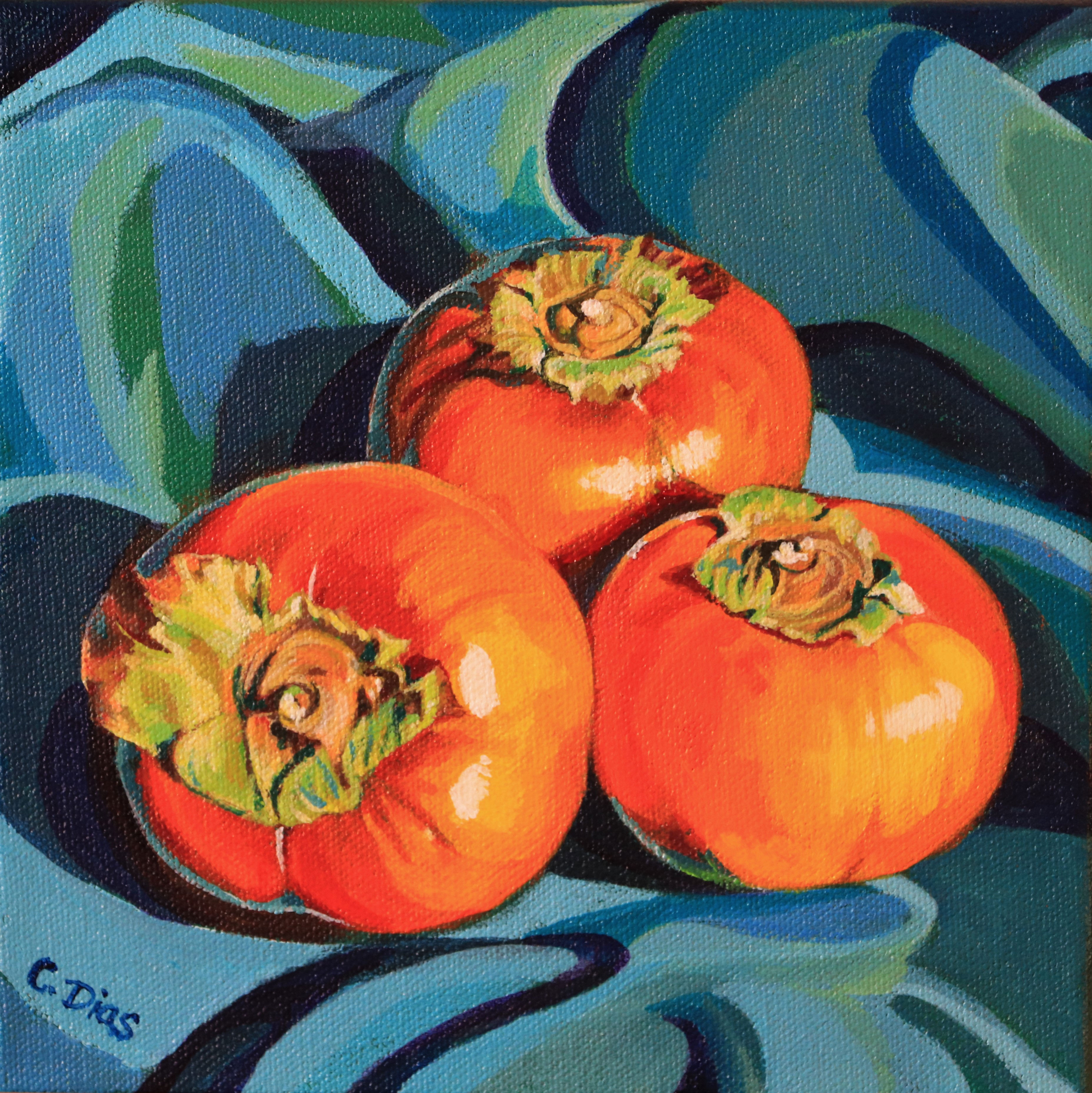 Persimmons Painting