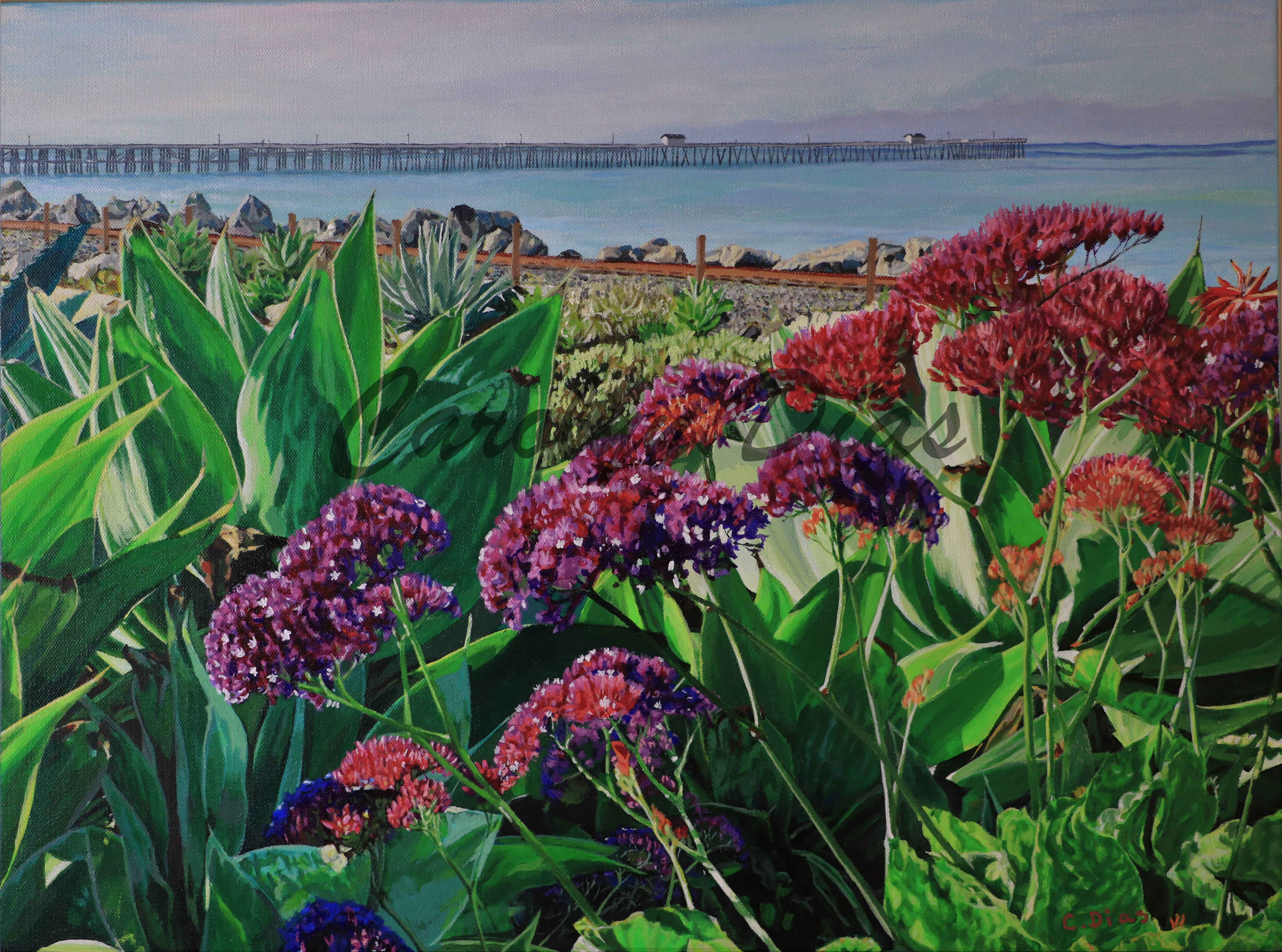 San Clemente Pier Painting